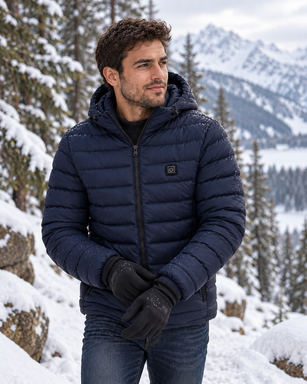 SmartHeat Beheizbare Jacke Thermojacke mit abnehmbarer Kapuze | 8 oder 19 Heizzonen