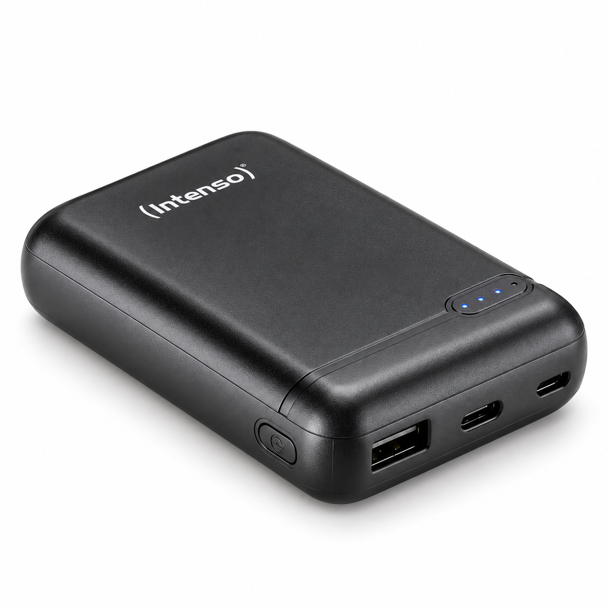Intenso Powerbank 10.000 mAh 3 Anschlüsse USB-A USB-C microUSB