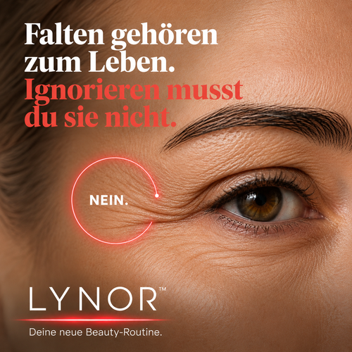 LYNOR™ Salon-Technologie. Für dein Zuhause, 328 LEDs, 850nm, 4 Lichtmodi, flexible Passform – in nur 10 Minuten täglich. Anti-Aging